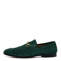 Suede Horsebit Mens Jordaan Loafers 10.5 Green