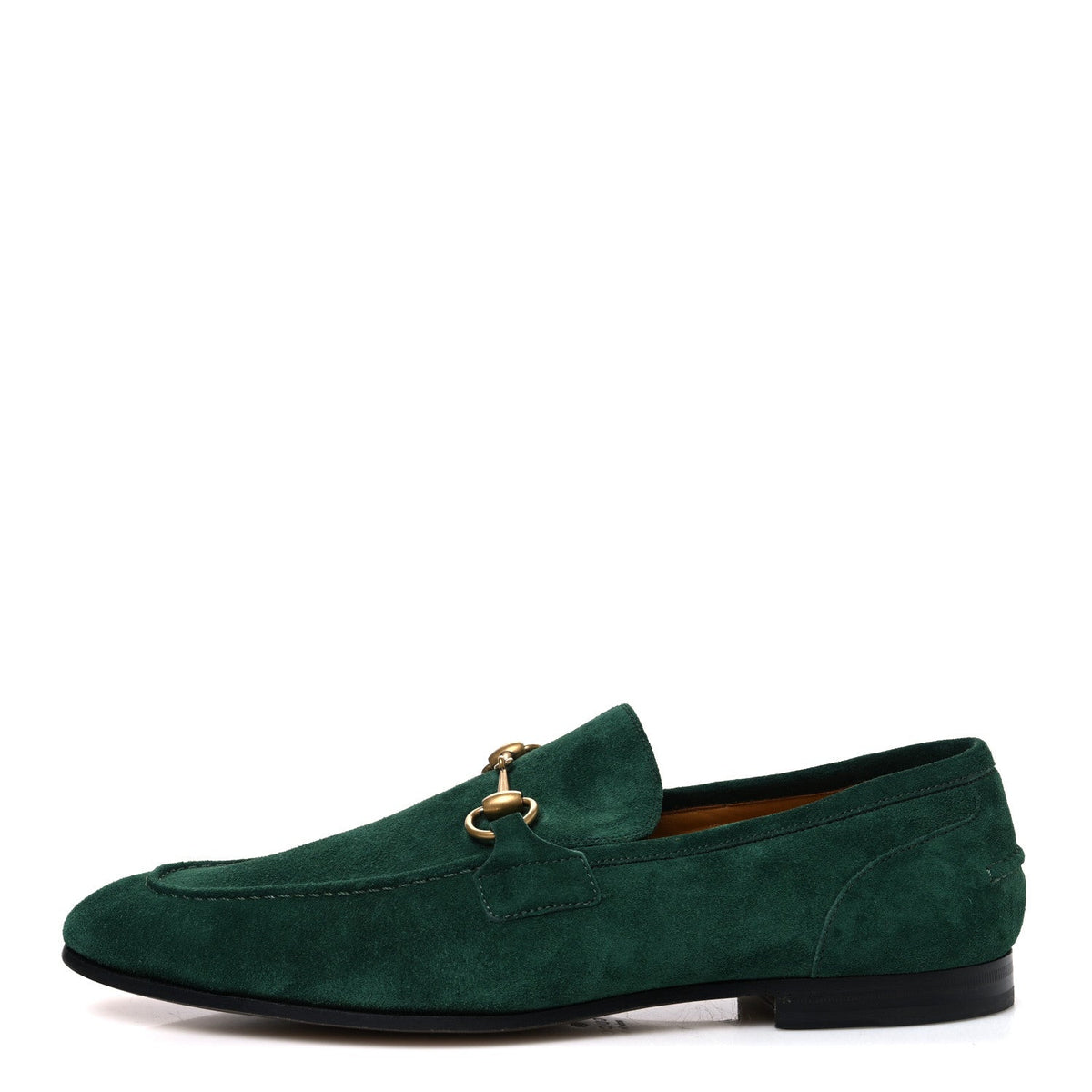 Suede Horsebit Mens Jordaan Loafers 10.5 Green