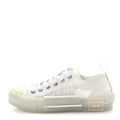 PVC Oblique Embossed Mens B23 Low Top Sneakers 37 White