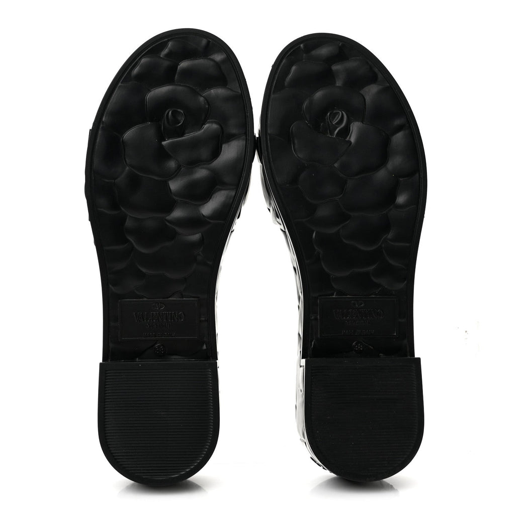 Rubber Atelier 03 Rose Edition 25/40mm Platform Slide Sandals 38 Black
