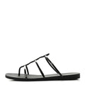 Rubber Womens Mykonos Sandals 40 Black