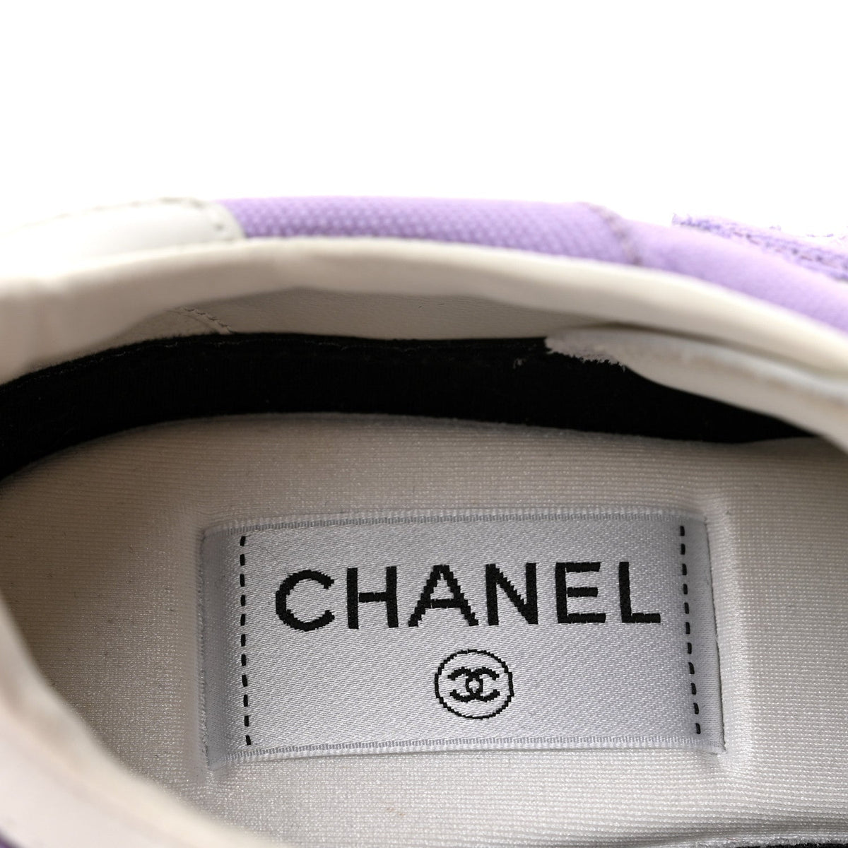 Cotton Sneakers 39 Purple White