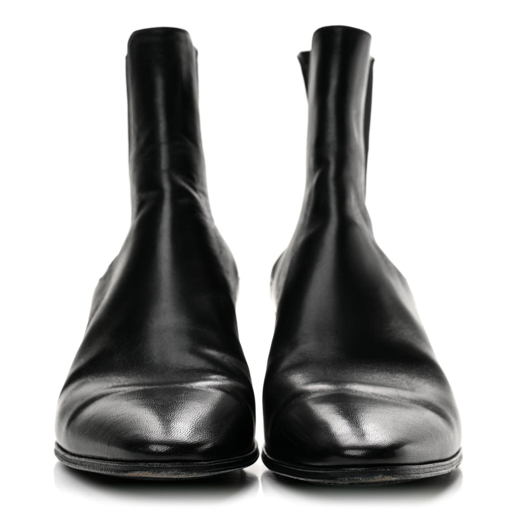 Incrociato Muriel Vassili 60 Ankle Zip Boots 35 Black