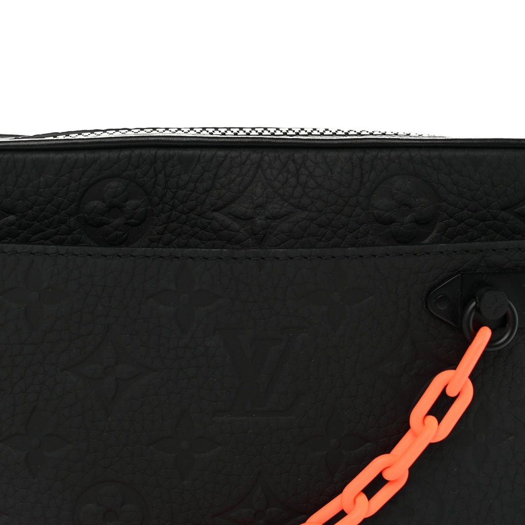 Taurillon Monogram Uniformes Solar Ray Soft Pochette Volga Belt Bag Black