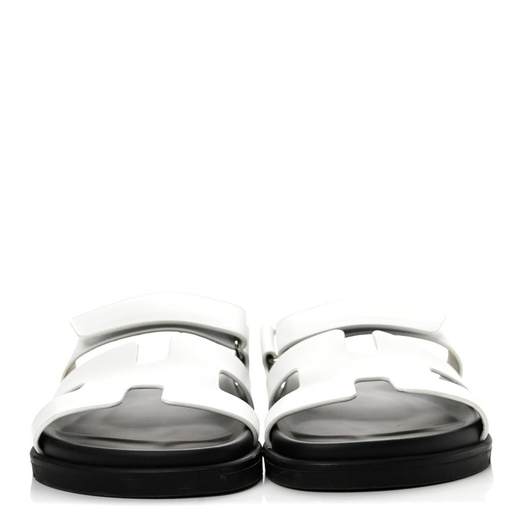 Calfskin Womens Chypre Sandals 39 White