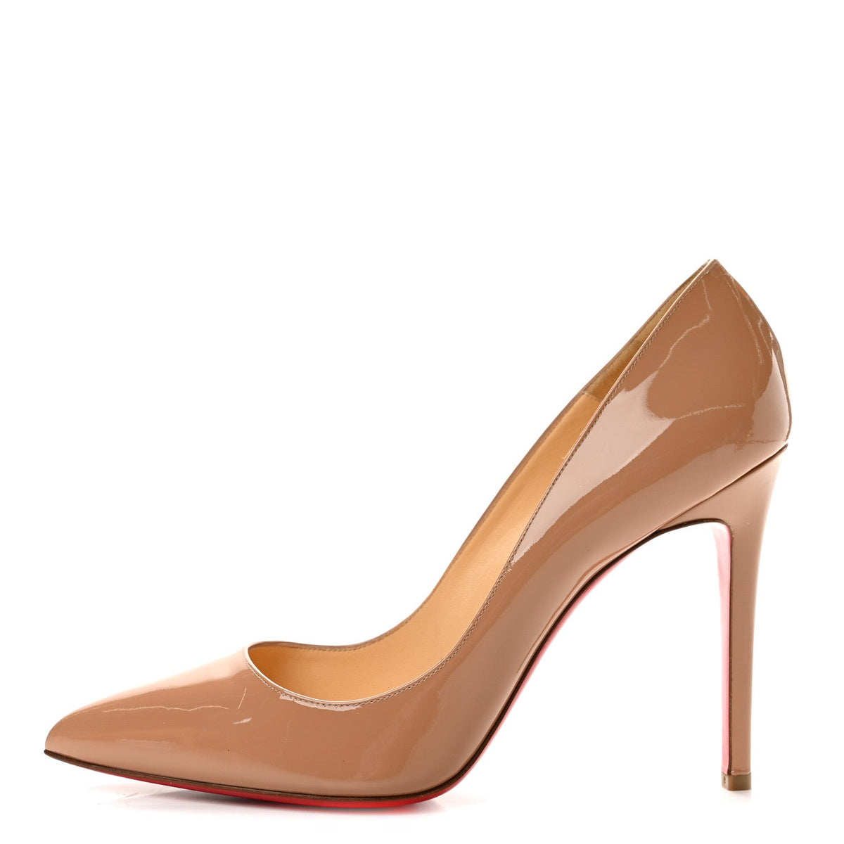Patent Pigalle Follies 100 Pumps 40.5 Nude
