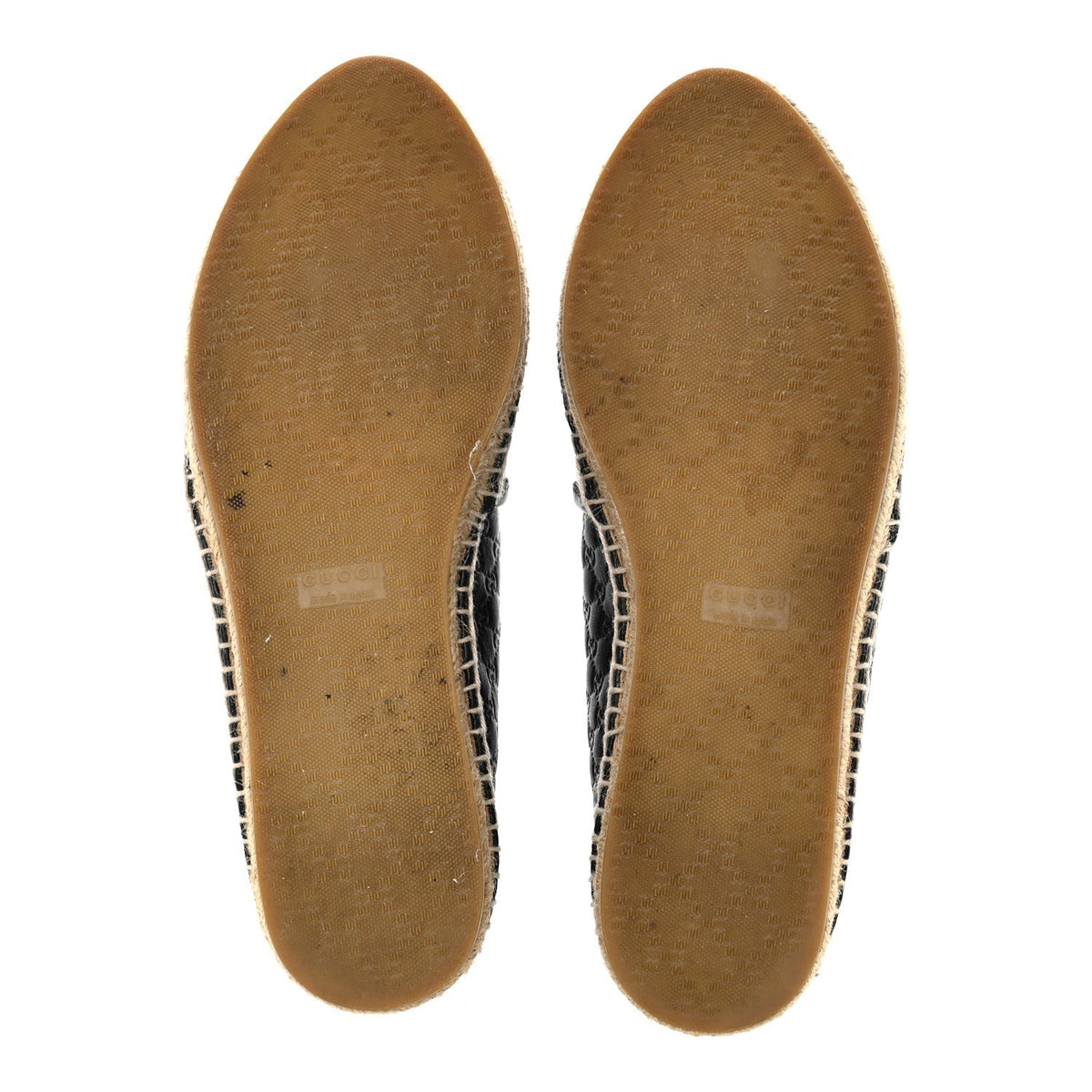 Microguccissima Signature Espadrilles 38.5 Black