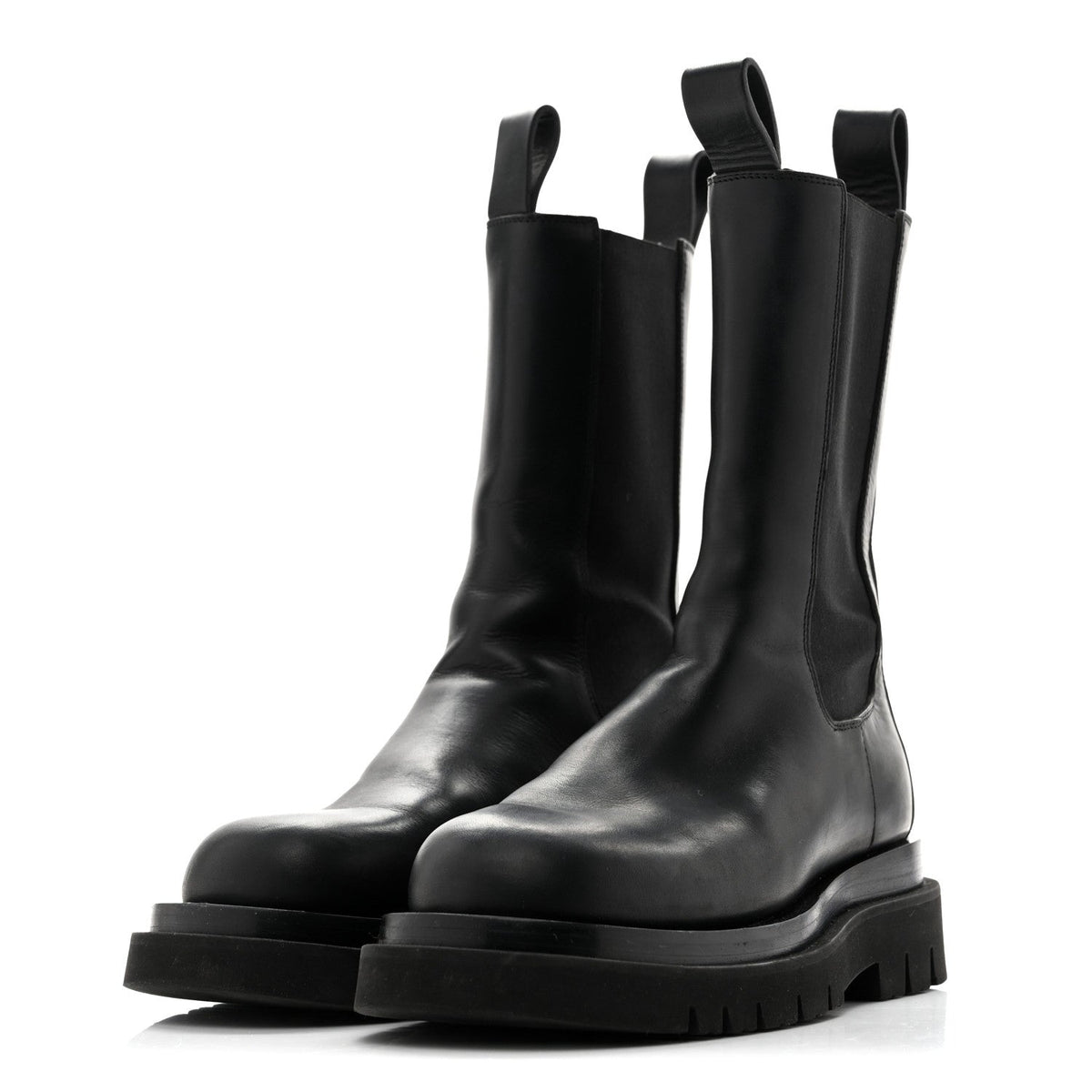 Calfskin The Lug Chelsea 55mm Boots 37.5 Black