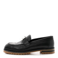 Calfskin Womens Faubourg Loafers 40 Black