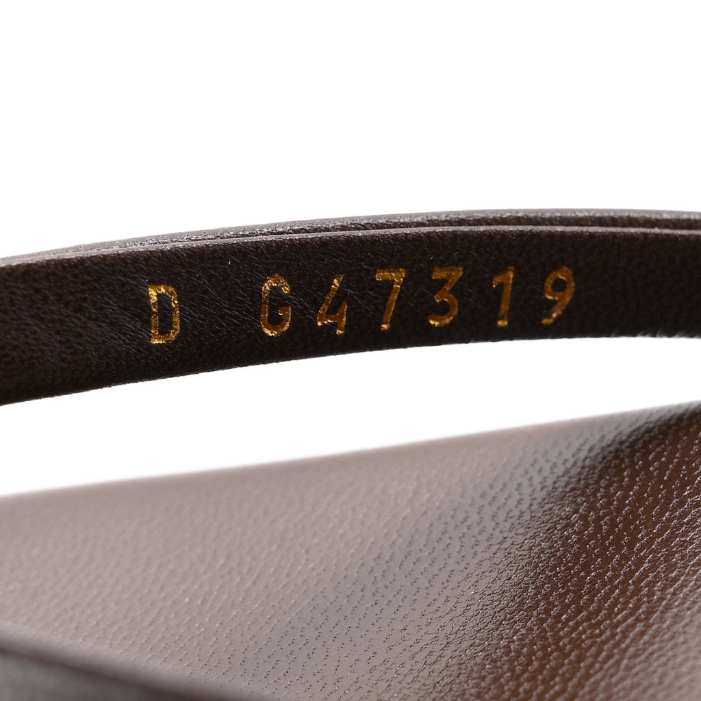 Goatskin CC Times Square Thong Sandals 37 Brown