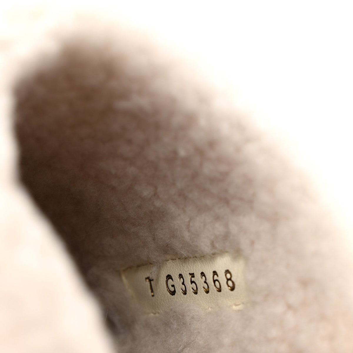 Suede Shearling CC Clogs 40 Beige