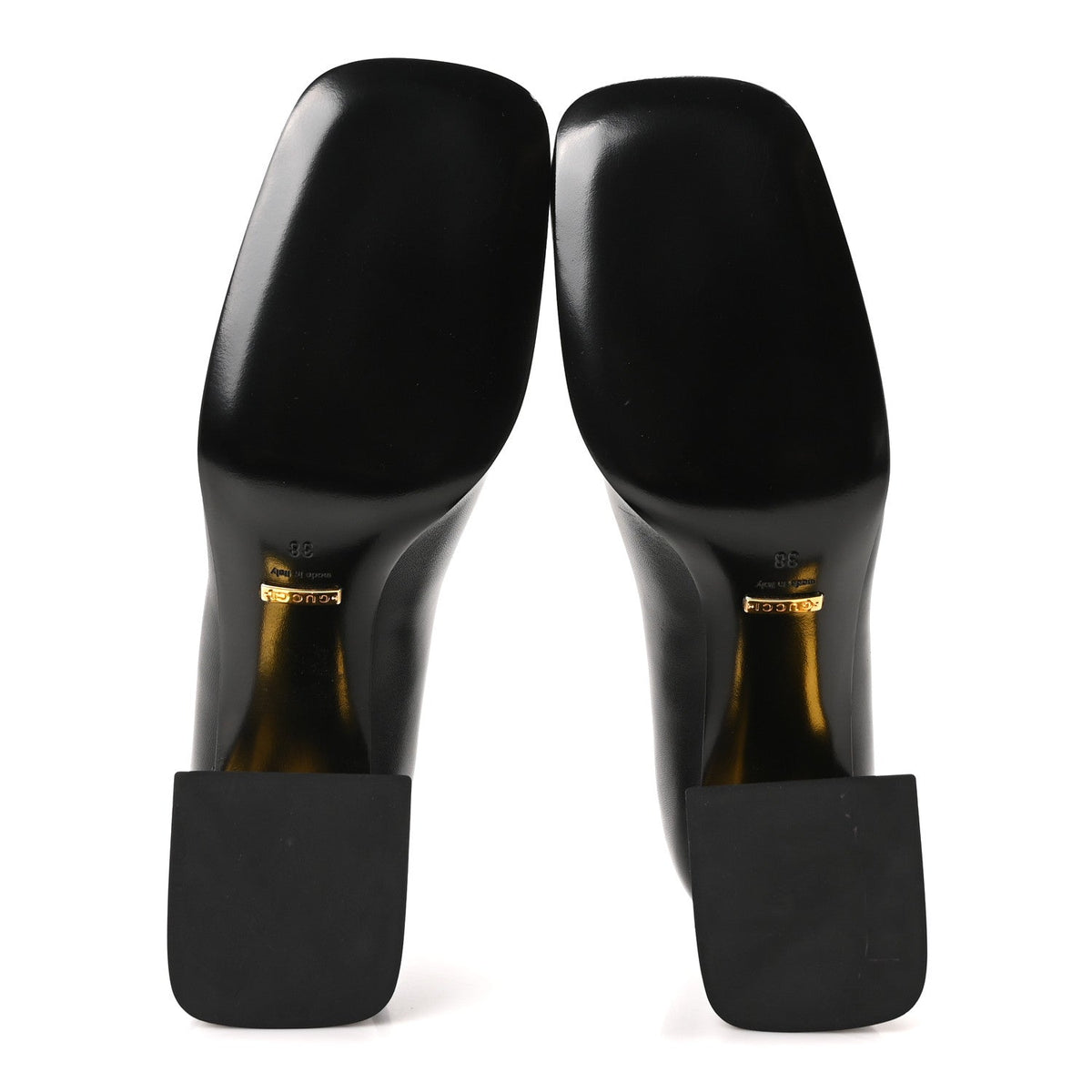 Malaga Kid Horsebit 75mm Pumps 38 Black