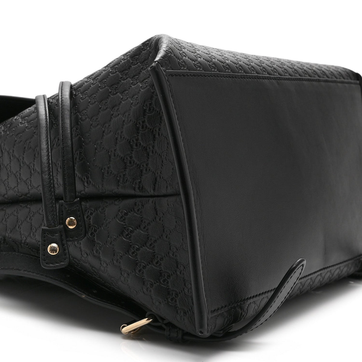 Microguccissima Drawstring Backpack Black
