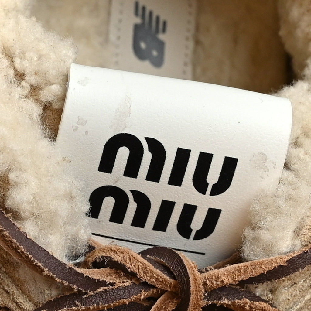 X NEW BALANCE Suede Shearling 530 SL Sneakers 37 Deserto