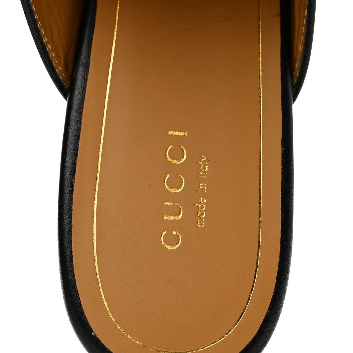 Calfskin Womens Princetown Slippers 39 Black