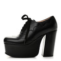 Malaga Kid Otis Lace Up Platform Pumps 36.5 Black