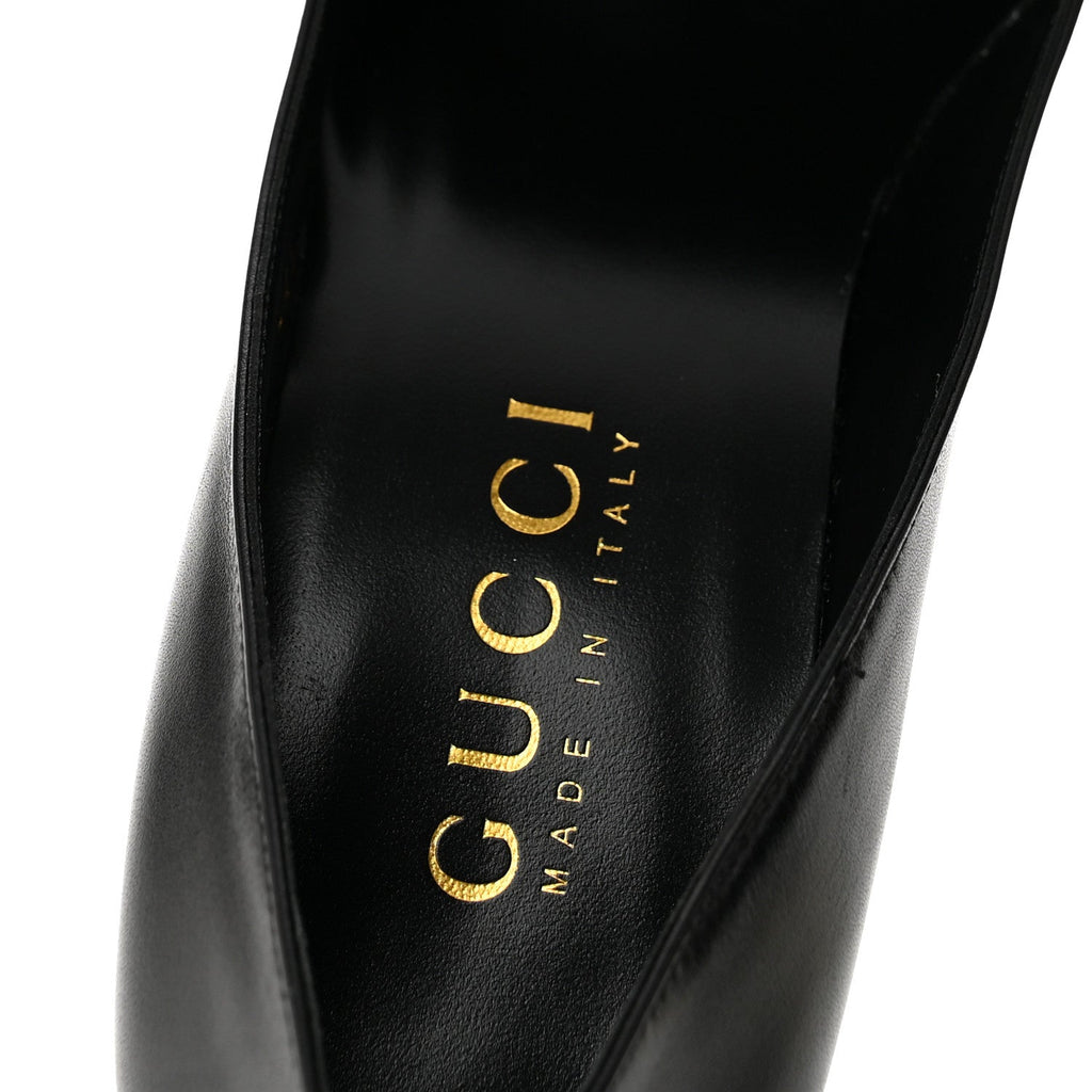 Calfskin Bombshell Pumps 37 Black