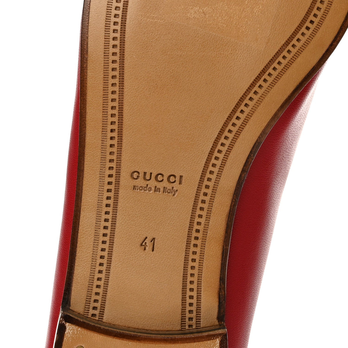 Lambskin Womens Brixton Horsebit Loafers 41 Hibiscus Red