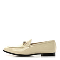 Patent Womens Jordaan Loafers 38.5 New Ivory