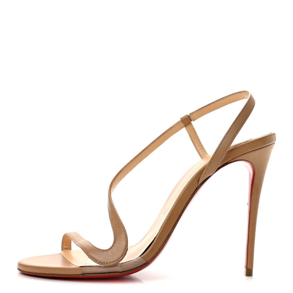 Nappa Rosalie 100 Sandals 38 Nude