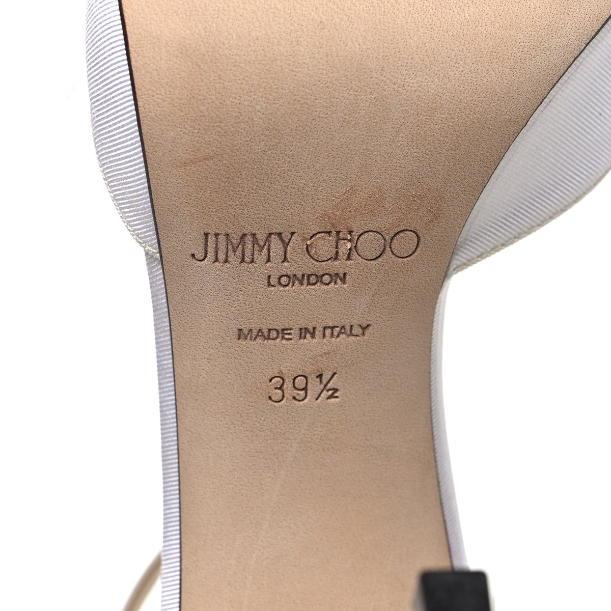 Satin Crystal Averly Bow 100 Pumps 39.5 Latte