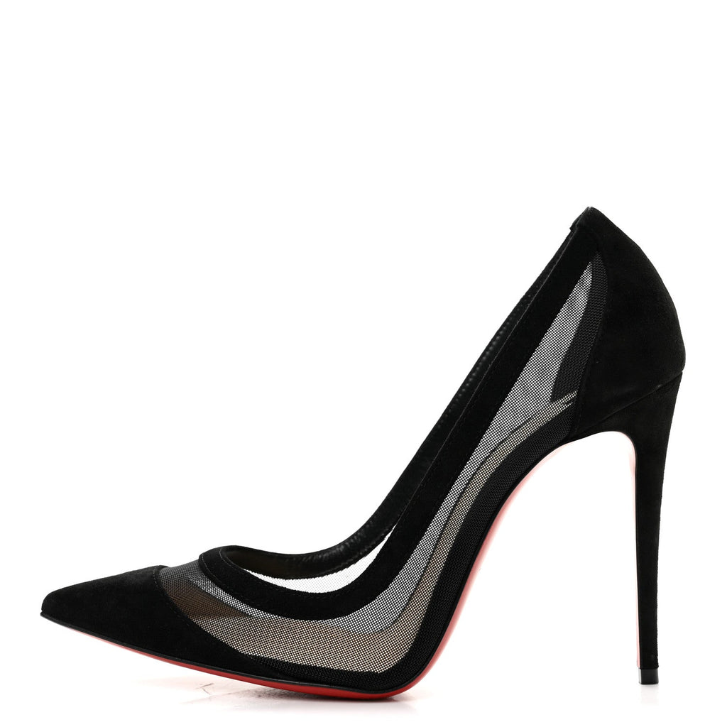 Veau Velours Rete Galativi 100 Pumps 37 Black