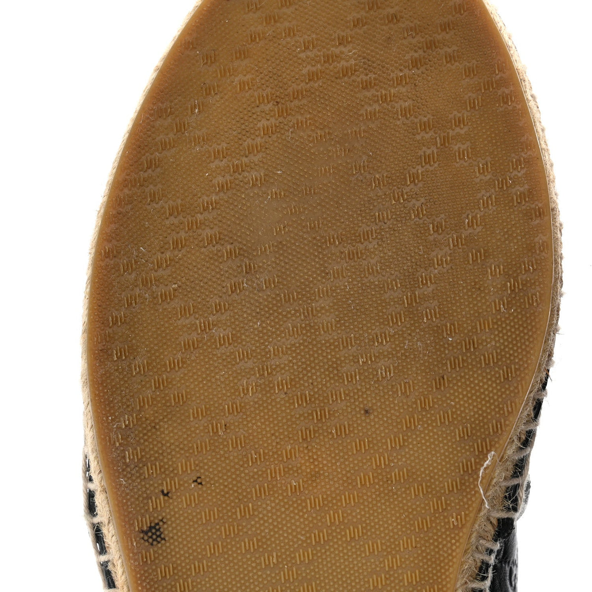Microguccissima Signature Espadrilles 38.5 Black