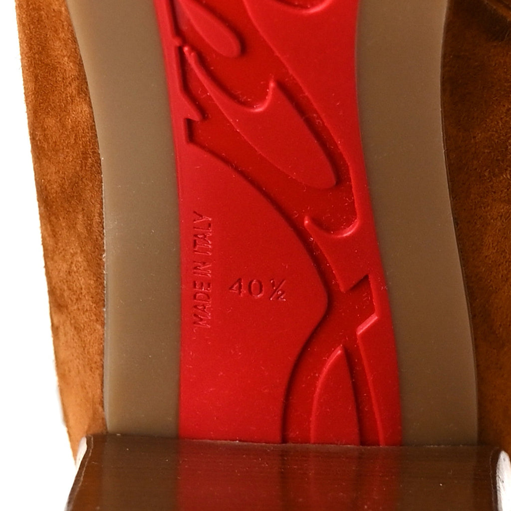 Veau Velours Dianouchette Lug Chelsea 100 Boots 40.5 Toscan