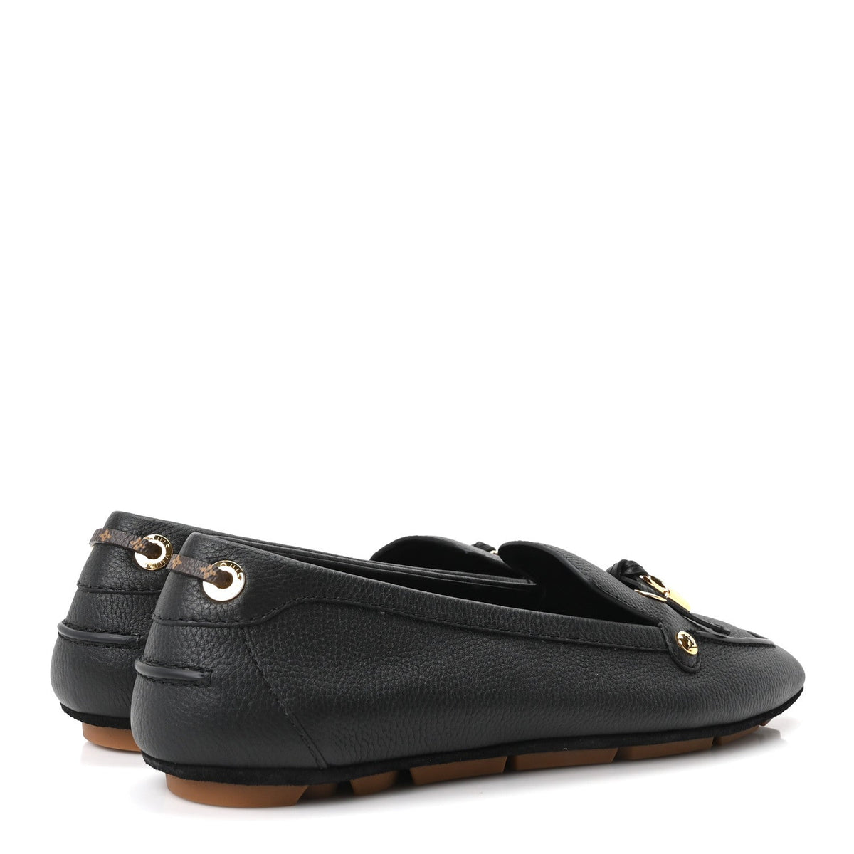 Grained Calfskin Flore Card Shoe 40 Black