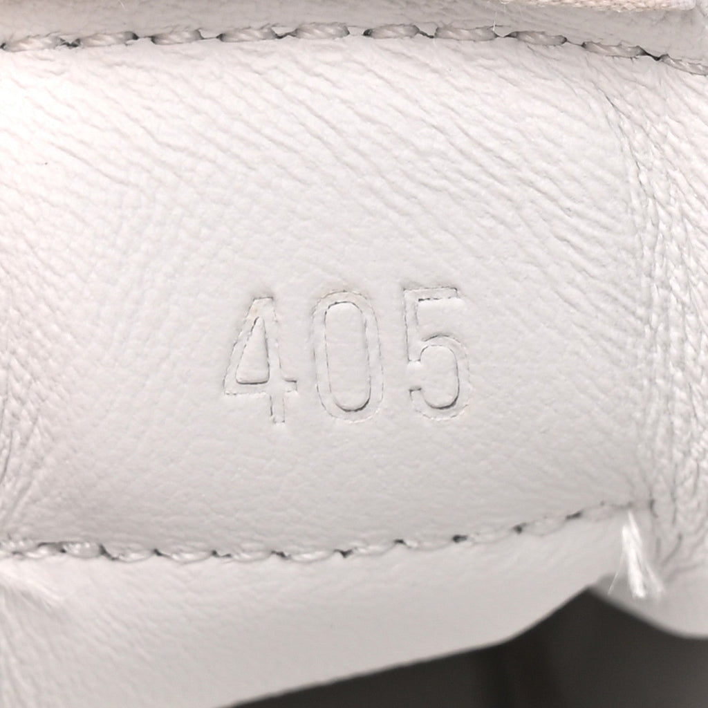 Nappa Suede Goatskin Womens Jet Sneakers 40.5 White