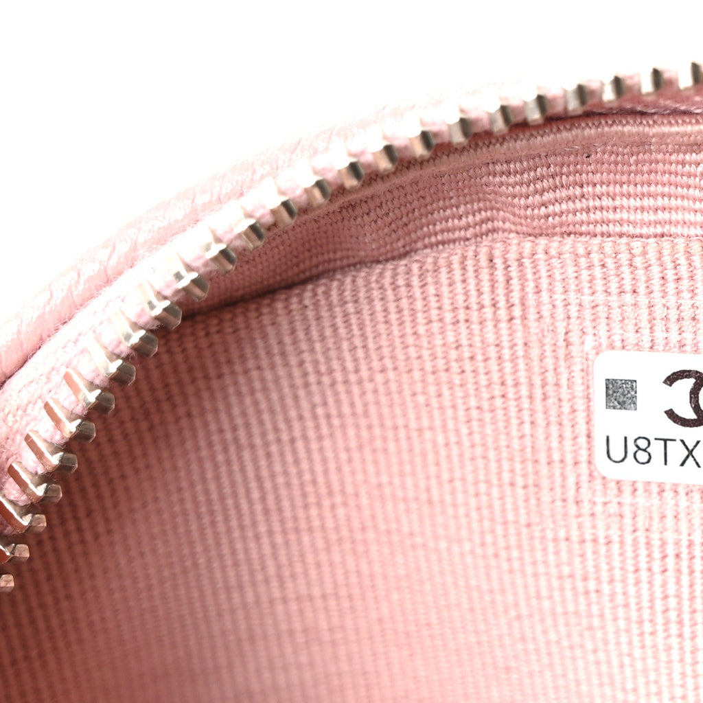 Caviar Quilted CC Mini Classic Backpack Pink