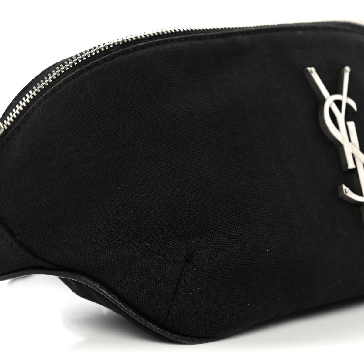 Canvas Monogram Belt Bag Black