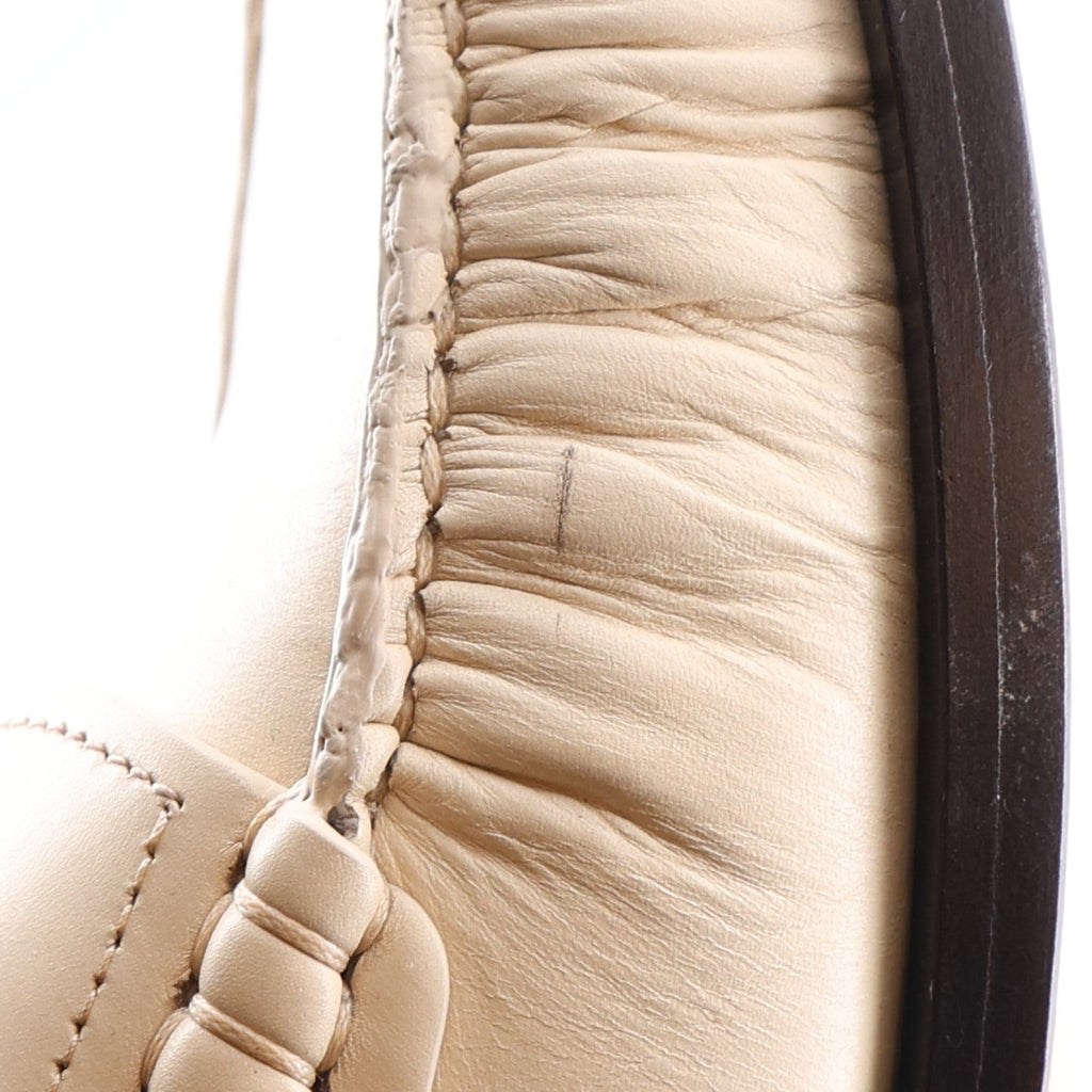 Belfagor Vitello Le Loafer 15 Moccasin 38 Gold Officier Pearl
