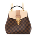 Damier Ebene Clapton Backpack Creme