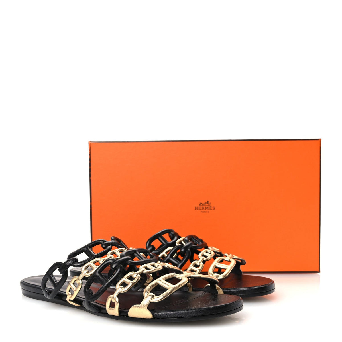 Nappa Thalassa Sandals 37 Black Doré