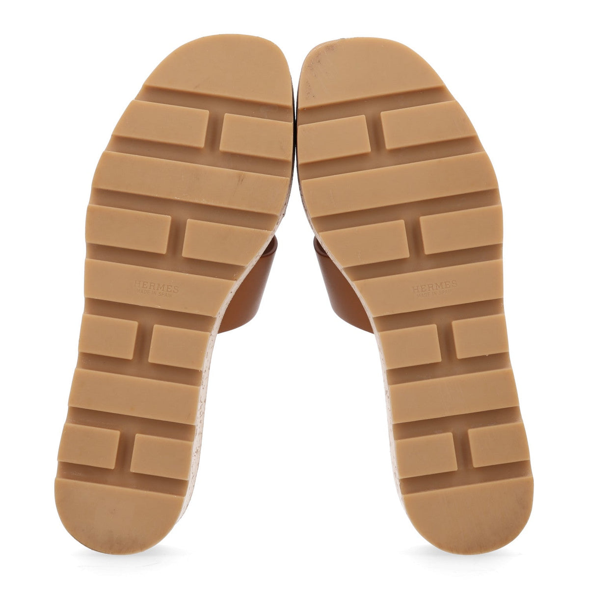 Calfskin Cork Eze 30 Sandals 39 Gold