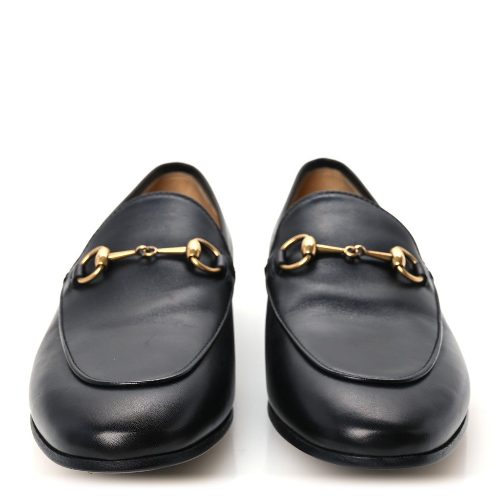 Calfskin Womens Jordaan Loafers 38.5 Black
