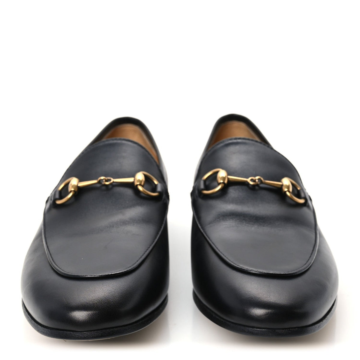Calfskin Womens Jordaan Loafers 38.5 Black