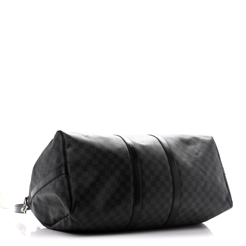 Damier Graphite Keepall Bandouliere 55