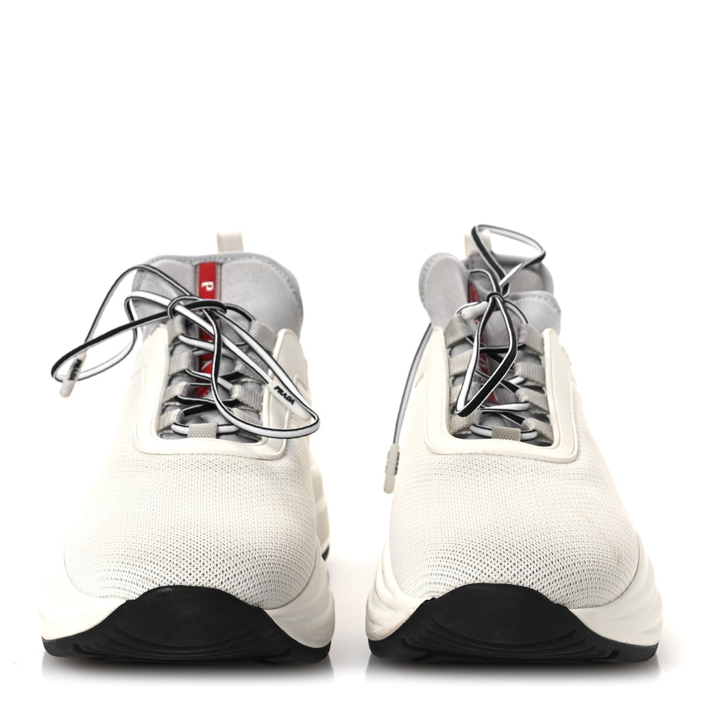 Mesh Neoprene America's Cup 45mm Womens Sneakers 37.5 White Alluminio