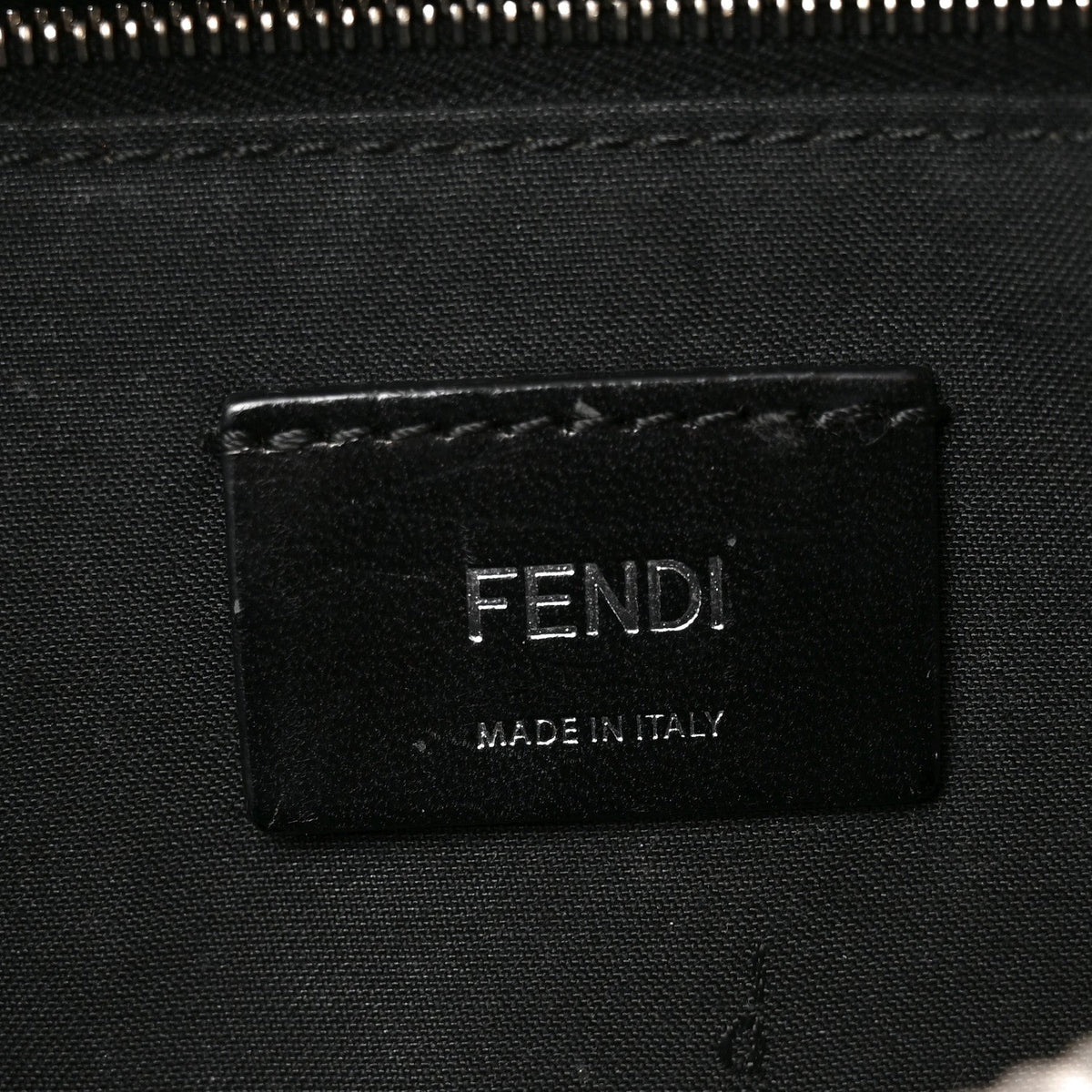 Vitello Century Bi-Color FF 1974 Embossed Belt Bag Maya Black