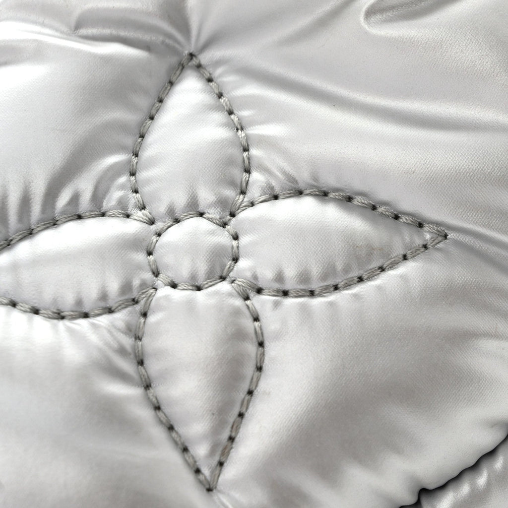 Econyl Monogram Pillow Bumbag Silver