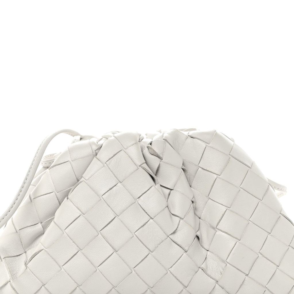 Nappa Intrecciato The Mini Pouch Chalk