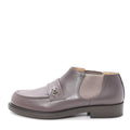 Calfskin Elastic Short Boots 39.5 Beige