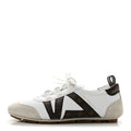 Monogram Calfskin Womens LV Sneakerina 37 White