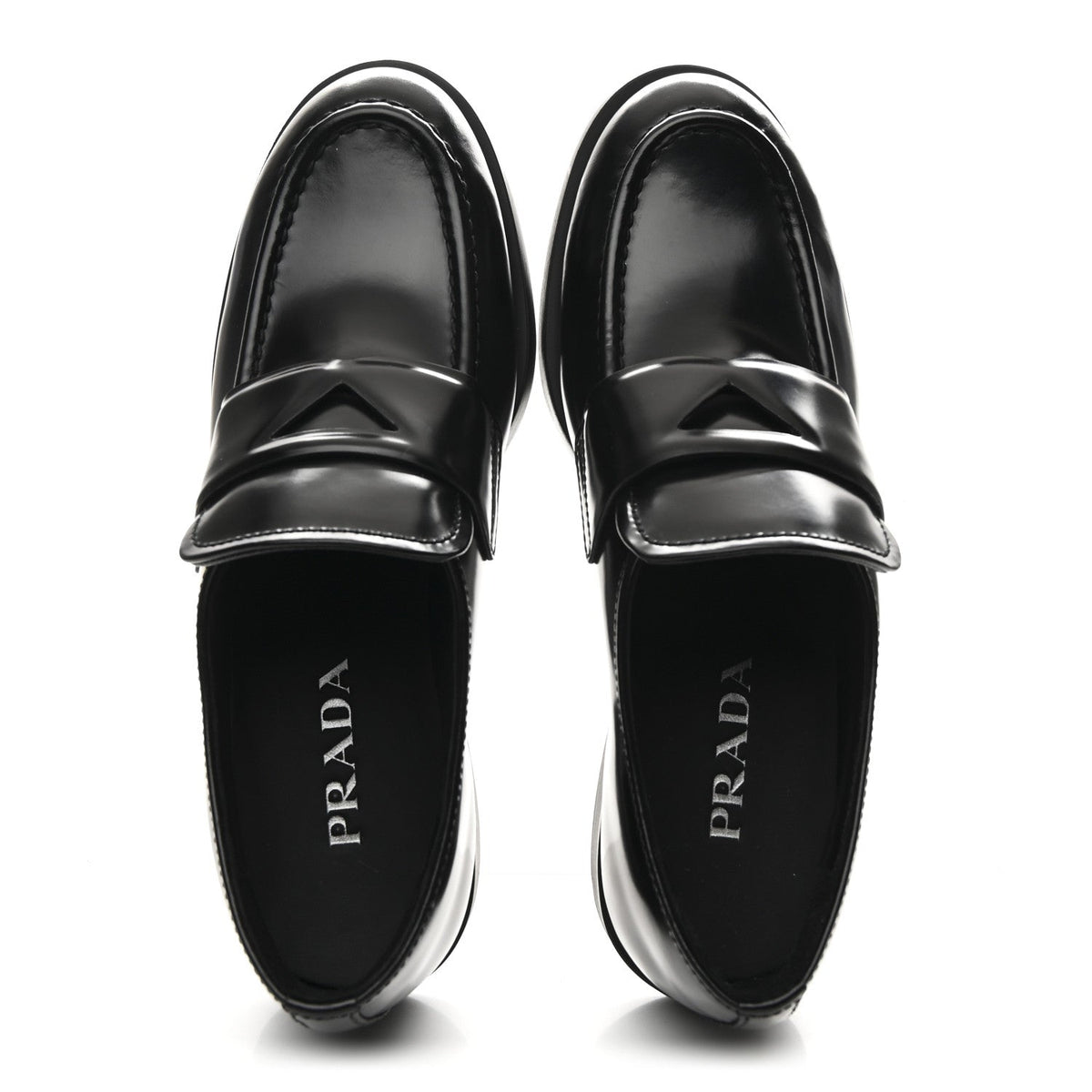 Spazzolato Loafers 37.5 Black