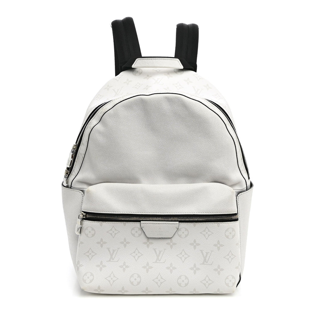 Taiga Monogram Discovery Backpack PM White