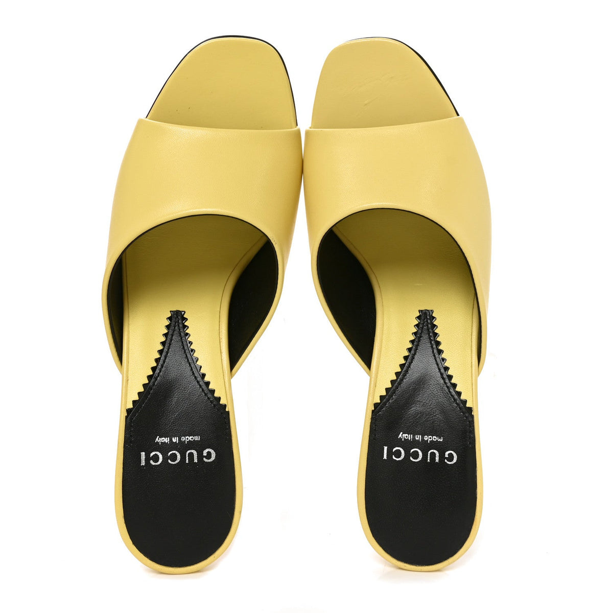 Malaga Kid Interlocking G Sandals 36.5 Banana