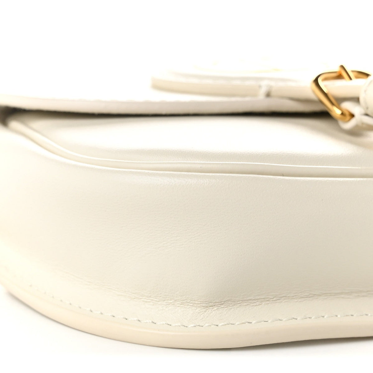 Box Calfskin Micro Bobby Waist Bag Latte