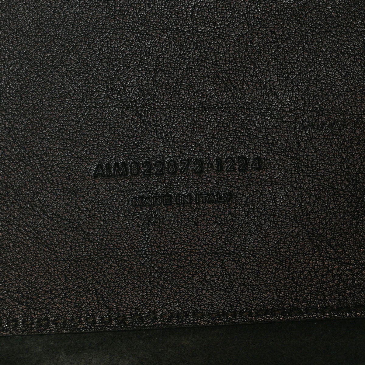 Calfskin Large Bucket Bag New Vert Fonce